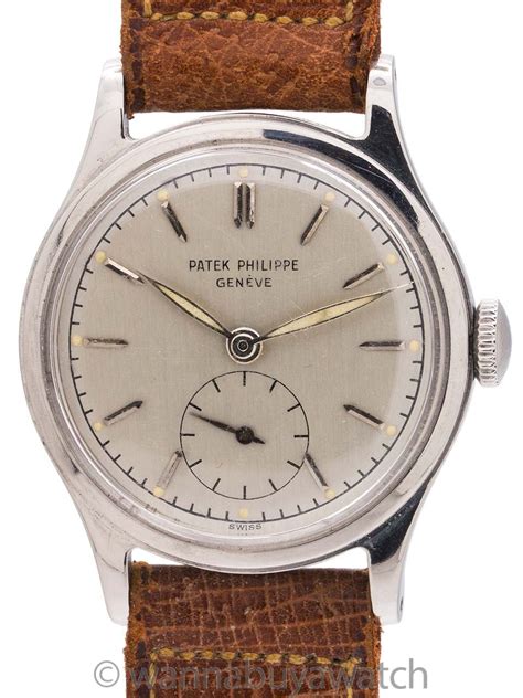 patek philippe watch stainless steel|preowned patek philipe.